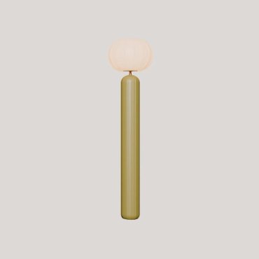 New Garden Rachel 145 - lampadaire rechargeable à énergie solaire et à batterie avec télécommande - Ø 36 x 143 cm -  5W LED inclus - IP65 - vert olive - 3000K