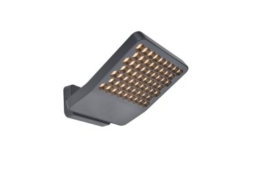 Lutec Atlantis - projecteur - 22,2 x 20,1 x 10,8 cm - 24W LED incl. - 3000K - IP54 - gris foncé