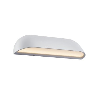 Nordlux Front - applique murale extérieure - 26 x 6,8 cm - 8W LED inclus - IP44 - blanc