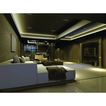 ONE Light Shop Square Boxes - spot encastré - 45 x 45 mm, 36 x 36 mm format encastré - 2W LED dimmable inclus - noir