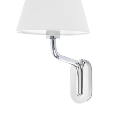 Faro Eterna - applique murale - 21,5 x 20 x 16 cm - blanc et chrome