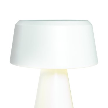 ONE Light Portable Trendy Light - lampe de table rechargeable - Ø 15 x 22 cm - 3W dimmable LED inclus - IP65 - blanc