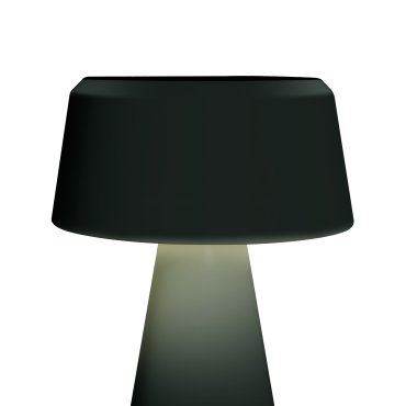 ONE Light Portable Trendy Light - lampe de table rechargeable - Ø 15 x 22 cm - 3W dimmable LED inclus - IP65 - noir