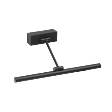 Faro Magritte - applique murale - 30 x 22 x 4 cm - 6W LED inclus - noir mat