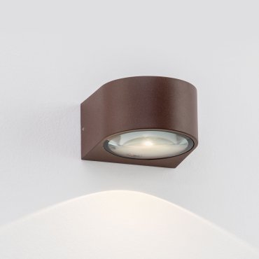 Nova Luce Opera - applique murale extérieure - 11 x 6,8 x 10 cm -  6W LED inclus - IP54 - corten