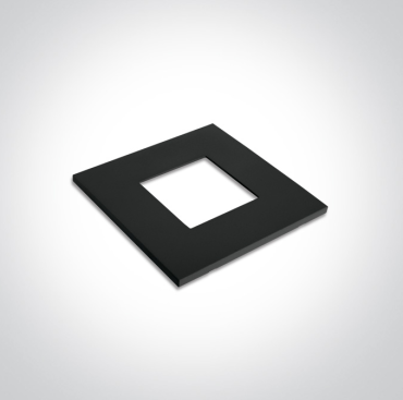 ONE Light Indoor/outdoor Dark Light Wall Recessed - cache pour applique murale encastrée - noir