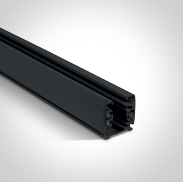 ONE Light Square Track Surface - Système de rail triphasé - 1.5 mètres - 16A - noir