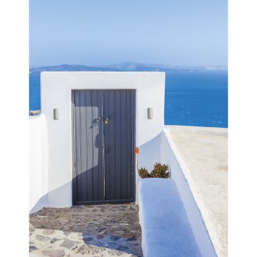 Nova Luce Lido - applique murale extérieure - 8,6 x 10 x 18 cm - IP65 - blanc
