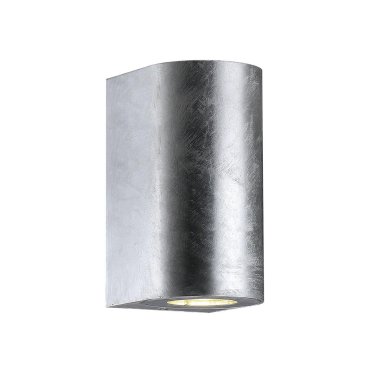Nordlux Canto Maxi 2 - applique murale extérieure - 8,7 x 17 x 10 cm - IP44 - métal galvanisé