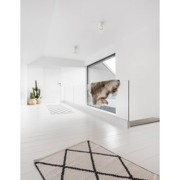 Nova Luce Marupe - spot en saillie - Ø 6 x 10 cm - blanc
