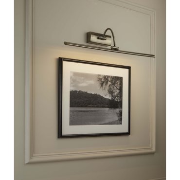 Searchlight LED Picture Lights - applique murale avec interrupteur - 64 x 11 cm - 5W LED inclus - laiton antique