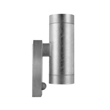 Nordlux Tin Maxi Sensor - applique murale extérieure - Ø 7,6 x 24,3 cm - IP54 - galvanisé