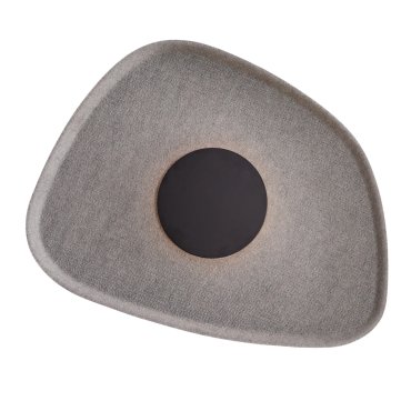 Maxlight Deux - applique - 30 x 7,5 x 40 cm - 5W LED inclus - crème et gris