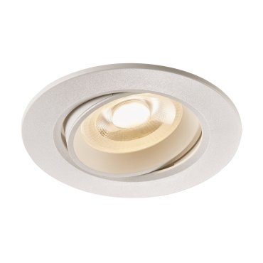Nordlux Roar - spot encastré - Ø 85 mm, Ø 68 mm taille d'encastrement - 6,5W dimmable LED inclus - IP23 - blanc