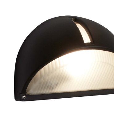 Searchlight Huntley - Applique d'extérieur - 22 x 15,4 cm - IP44 - noir