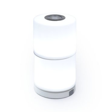 Lutec Noma - kit de démarrage pour lampe de table d'extérieur - éclairage intelligent - 10 x 10 x 36,5 cm - 2 x 2,3W LED inclus - IP44 - blanc