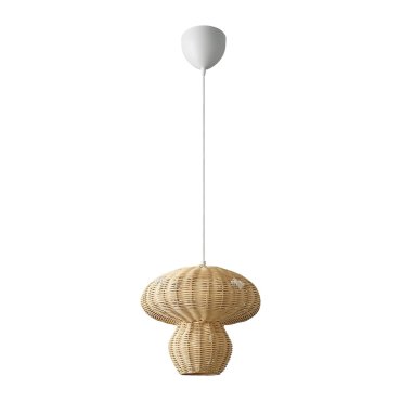 Nordlux Allie - lampe suspendue - Ø 30 x 237,9 cm - rotin