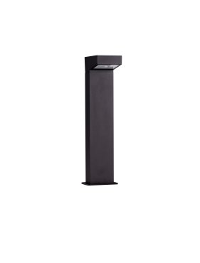 Nova Luce Rob - lampe de jardin - 13 x 50 x 15 cm - 11W LED inclus - IP54 - noir sablé