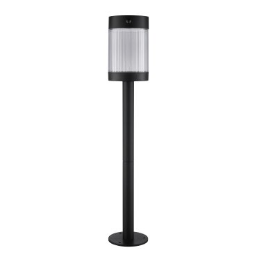 Nordlux Coupar Solar - lampe de jardin à énergie solaire - Ø 14 x 80 cm  - 3,2W LED inclus - IP44 - noir
