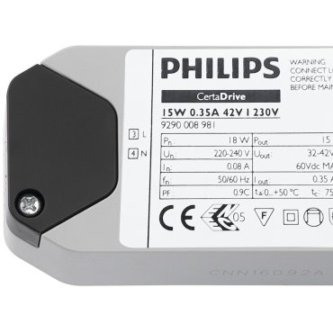 Nova Luce Driver - 42Vdc / 230Vac - 15W