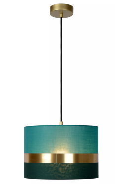Lucide Extravaganza Tusse - lampe suspendue - Ø 30 x 152,5 cm - vert