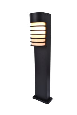 Lutec Fulton - poteau de jardin - 16 x 17 x 75 cm - IP54 - noir