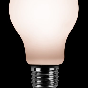 ETH Lampe LED standard - E27 - 8W dimmable - 1800K - opale