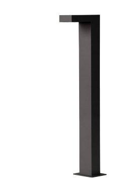Lucide Texas I - lampe de jardin - 6 x 15 x 60 cm - 6W LED inclus - IP54 - anthracite