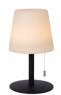 Lucide Rio - lampe à poser - Ø 15,5 x 26 cm - 1,8W LED inclus dimmable - RGB - IP44 - blanc