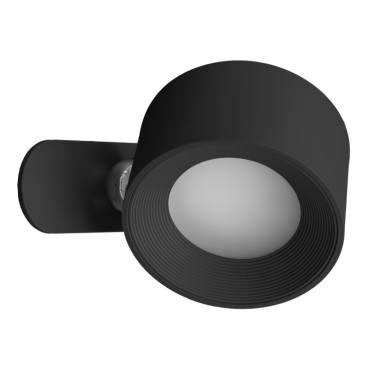 Century Italia Pixel - lampe de table rechargeable avec option lampe murale - 12 x 12,7 x 38,1 cm - 1,8W dimmable LED inclus - noir