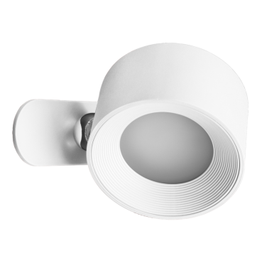 Century Italia Pixel - lampe de table rechargeable avec option applique murale - 12 x 12,7 x 38,1 cm - 1,8W LED dimmable inclus - blanc