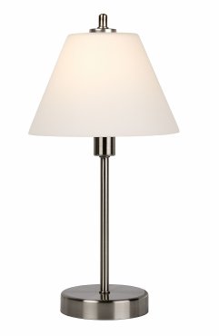 Lucide Touch Two - lampe à poser - 42 cm - chrome satiné