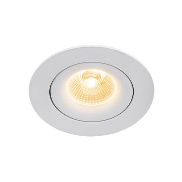 Nordlux Aliki - spot encastré - Ø 96 mm, Ø 83 mm encastré - 8W LED dimmable inclus - IP44 - blanc