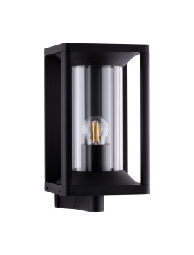 Nova Luce Pacific - applique murale extérieure - 14,5 x 27,6 x 20,6 cm - IP65 - anthracite foncé