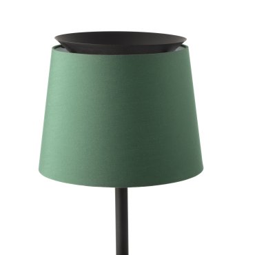 Faro Savoy - lampe à poser - Ø 32 x 51 cm - noir et vert