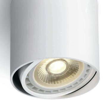 ONE Light Plafonniers orientables - spot en saillie 1L - Ø 13,5 x 13,5 cm - blanc
