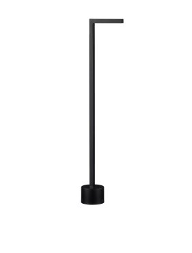 Nova Luce Pipe - lampe de jardin - 11 x 64,5 cm - 5W LED inclus - IP65 - noir sablé