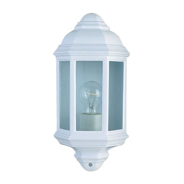 Searchlight Bath - applique extérieure - 17 x 36 cm - IP44 - blanc