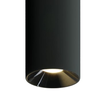 ONE Light LED Cylindres décoratifs - spot en saillie 1L - Ø 7,2 x 15,5 cm - 15W LED inclus - noir