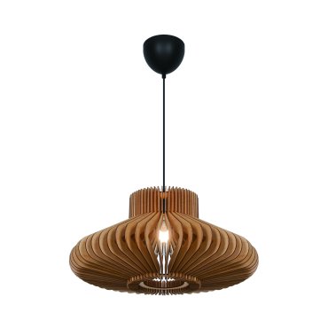 Nordlux Manago - lampe suspendue - Ø 50 x 225 cm - nature