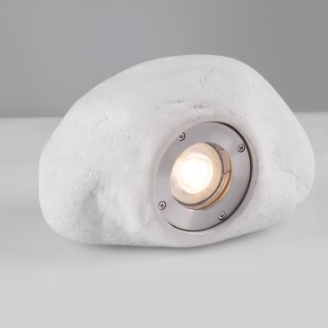 Nova Luce Petra - lampe de jardin - 20 x 12 x 14 cm - IP65 - blanc