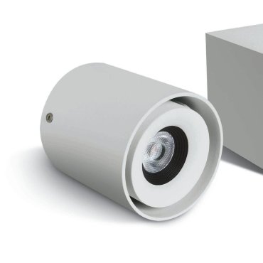 ONE Light Adjustable COB Cylinders - spot en saillie 1L - Ø 8 x 10 cm - 8W LED dimmable inclus - blanc