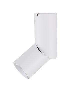 Nova Luce Oberon - spot en saillie - Ø 6 x 18 cm - 6W LED inclus - blanc