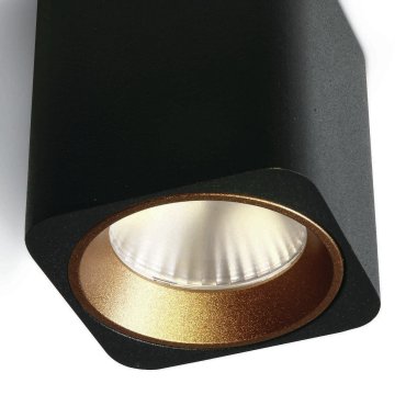 ONE Light Chill Out LED Cylinders - spot en saillie 1L - 6 x 6 x 6,5 cm - 7W dimmable LED inclus - noir