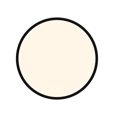 Nordlux Oja 42 - plafonnier - Ø 42,4 x 2,3 cm - 24W dimmable LED inclus (3000K/4000K) - IP54 - noir