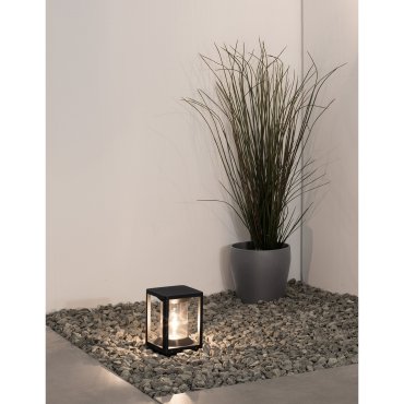 Nova Luce Loeve - lampadaire - 14,5 x 14,5 x 22 cm - IP65 - anthracite