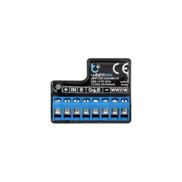 Wlightbox - Contrôleur LED Wi-Fi RGB+CCT - 12-24V - 360W