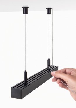 KLUS RD-1 - set de fixation avec câble 150cm - noir