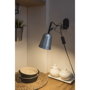 Faro Studio - accessoire mural - 5,5 x 6 x 8,4 cm - noir mat