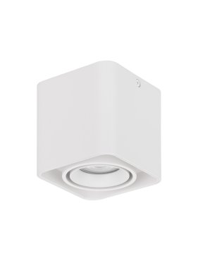 Nova Luce Nami - spot en saillie - 11 x 11 x 10 cm - blanc